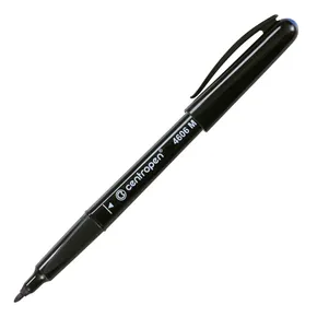 Centropen, marker 4606, niebieski, 10szt, 1mm, na bazie alkoholu. CD/DVD marker, cena za 1szt